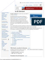 Dominio de Internet - Wikipedia, La Enciclopedia Libre