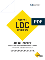 Installation manual for Oiltech LDC hydraulic cooler