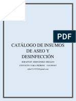 Catalogo de Insumos de Aseo y Desinfección PDF