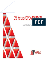 15 Years SPDM@BMW: Josef Reicheneder BMW Group