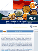 India Ready - To-Eat Food Market Forecast & Opportunities, 2019