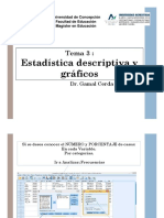 Tema 3 Estadística Descriptiva y Gráficos