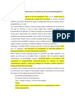 Claves para Reconocer La Violencia en El Enamoramiento