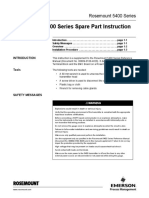 Rosemount 5400 Series Spare Part Instruction