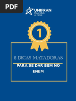 UNIFRAN-6+dicas+matadoras+para+se+dar+bem+no+ENEM