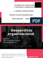 Desperdicio Organizacional