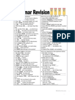 Gramar Revision CL 9 PDF