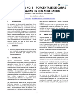 Laboratorio No. 8 - Porcentaje de Caras Fracturadas en Los Agregados PDF