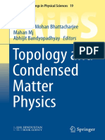 Topology and Condensed Matter Physics PDF