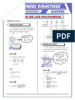 División de Polinomios para Tercero de Secundaria