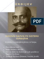 Duhovni Razvoj Po Sistemu Gurđijeva