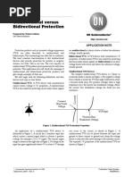 Uni Vs Bi Directional TVS Diode (On Semi)