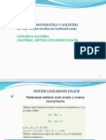 SKLOP 2 Predavanja UML LIN ALGEBRA 1 2