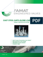 FAMAT Cast Steel Valves PDF