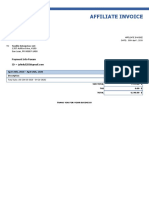 DateProfits Invoice 30