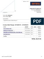 Gotzha - Invoice