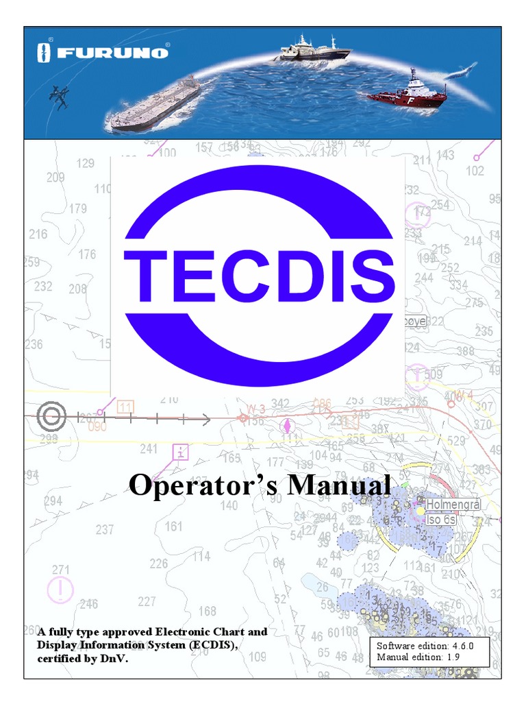 TECDIS Operator's Manual 4.6.0 | PDF | Menu (Computing) | Navigation