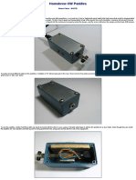 AA5TB - Homebrew CW Paddles