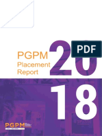 PGPM Placement Report