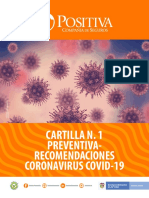 Cartilla Prevenctiva Covid 19