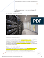 Por Que A Minha Empresa Precisa de Um Data Center - Any Consulting - Tecnologia Que Cria Valor