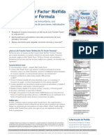 4life Transfer Factor Riovida Stix Trifactor PDF