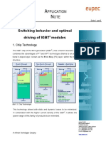Infineon - AN2003-03 - Switching Behaviour and Optimal Driving of IGBT Modules