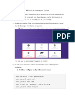 Configuración Versionamiento de GitLab