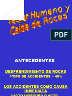 FACT - HUMANO Y Caida de Rocas