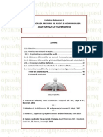 Audit Financiar - UI 2: Planificarea Si Comunicarea Cu Guvernanta