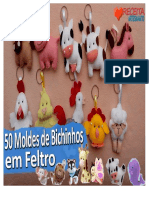 50 Molde de Bichinho em Feltro - Receita Artesanato.pdf
