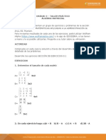 Taller Practico Algebra Matiricial Practtica