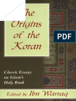 The Origins of The Koran - Class - Ibn Warraq