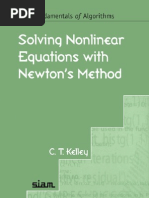 Solving Nonlinear Equations With Newton's Method