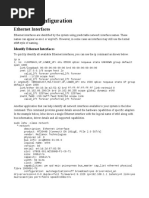 Configuracion de Red Ethernet