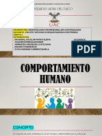 Comportamiento Humano - Power Point