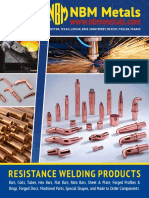 RESISTANCE WELDING ELECTRODES AND PROPERTIES GUIDE