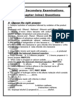 General Secondary Examinations On chapter (nine) Questions