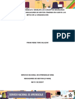 Evidencia - Informe - Determinar - Indicadores - Gestion - Utilizados - en - Empresa - Donde - Labora Frank