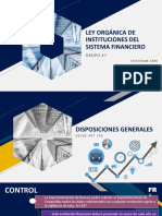 Ley Orgánica de Instituciones Del Sistema Financiero Grupo 7 PDF