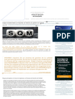 Etapas Fundamentales Al Implantar Un Sistema de Gestión de Calidad PDF