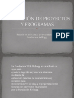 Exposición Sobre La Evaluación Kellogg