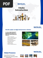 Master Flo Choke Valve Catalogue | PDF | Valve | Actuator
