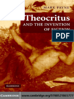 Mark Payne - Theocritus and The Invention of Fiction (2007) PDF