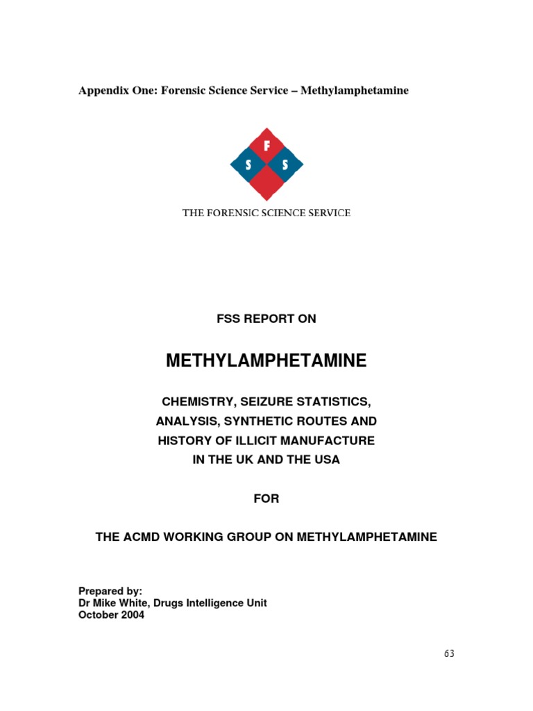 Methylamphetamine Forensic Analysis Report | PDF | Methamphetamine ...