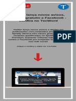 Twitter Lança Novos Avisos, Spotify Gratuito e Facebook - Confira No TecWord