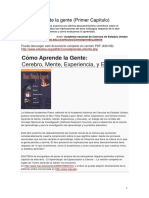 Como Aprende La Gente Parte A y B C Ref PDF