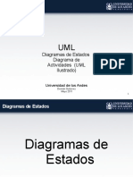 Diagrama de estados y actividades UML (menos de