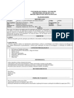 2013B - Métodos e Técnicas I - Plano de Ensino