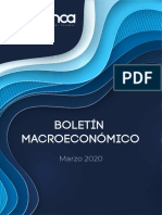 Boletín Macroeconómico - Marzo 2020 - 0